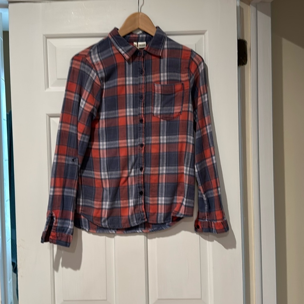 Passport Flannel Top
